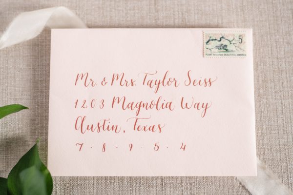 Etiquette Addressing Your Wedding Invitation Envelopes