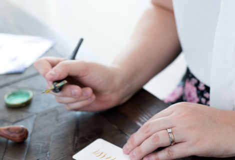 On-Site Calligraphy CalliRosa San Antonio Austin
